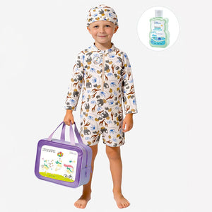 Little Surprise Box Animal Swimwear - Full Coverage Comfort | The Mom Store - 2 - 3 Years Boys Swimwear
