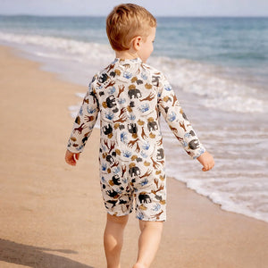 Little Surprise Box Animal Swimwear - Full Coverage Comfort | The Mom Store - 2 - 3 Years Boys Swimwear