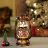 Little Surprise Box Antique Look Lantern Carousel with Musical Glitter Water Light, Christmas Home Décor - Christmas Decor