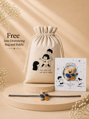 Little Surprise Box Astro Rakhi Lunch Combo - Rakhi Combo