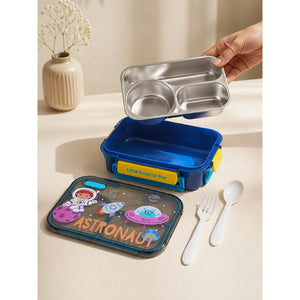Little Surprise Box Astro Space Lunch Box | The Mom Store - Black Lunch Box