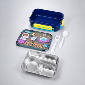 Little Surprise Box Astro Space Lunch Box | The Mom Store - Black Lunch Box