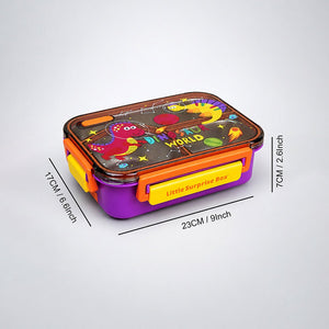 Little Surprise Box Astro Space Lunch Box | The Mom Store - Purple Lunch Box