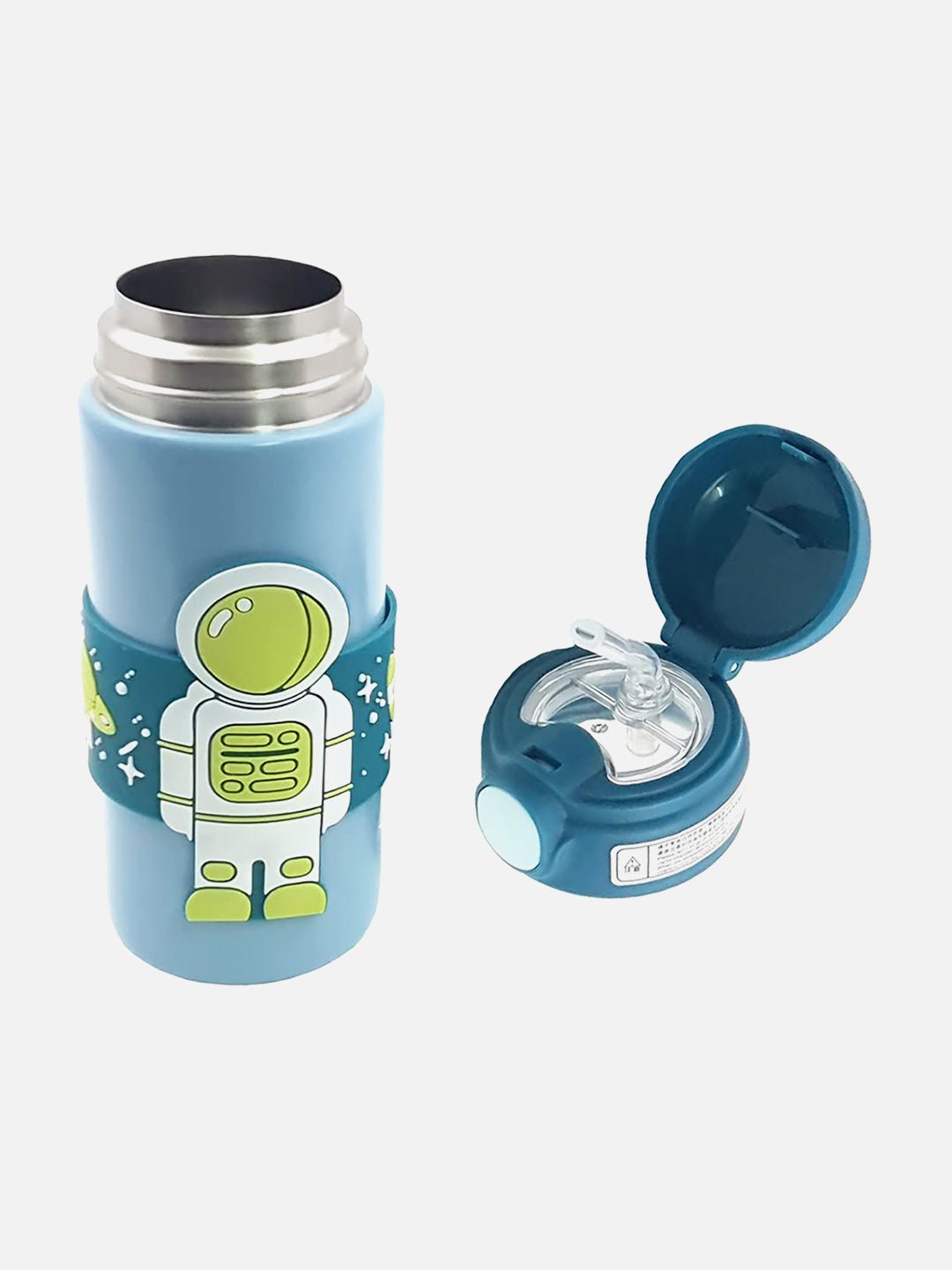 Little Surprise Box Astronaut, Stainless Steel Kids Water Bottle, 500 ml - LSB - WB - Grnbandastrnt