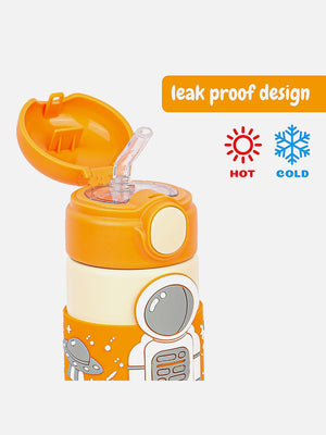 Little Surprise Box Astronaut, Stainless Steel Kids Water Bottle, 500 ml - LSB - WB - Orbandastrnt