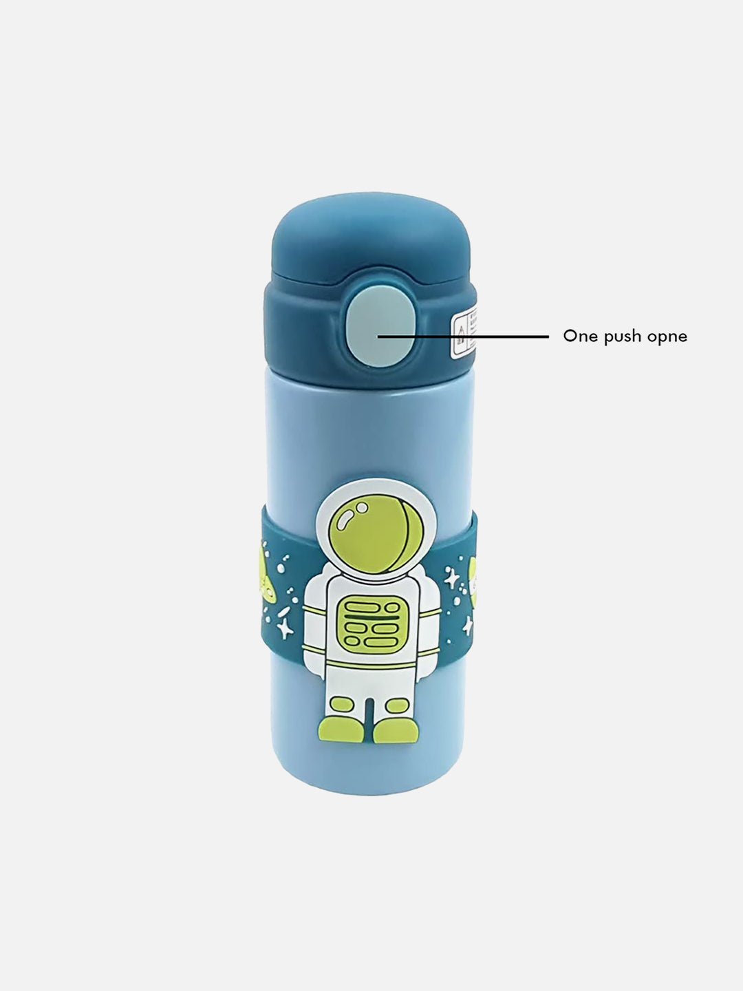 Little Surprise Box Astronaut, Stainless Steel Kids Water Bottle, 500 ml - LSB - WB - Grnbandastrnt