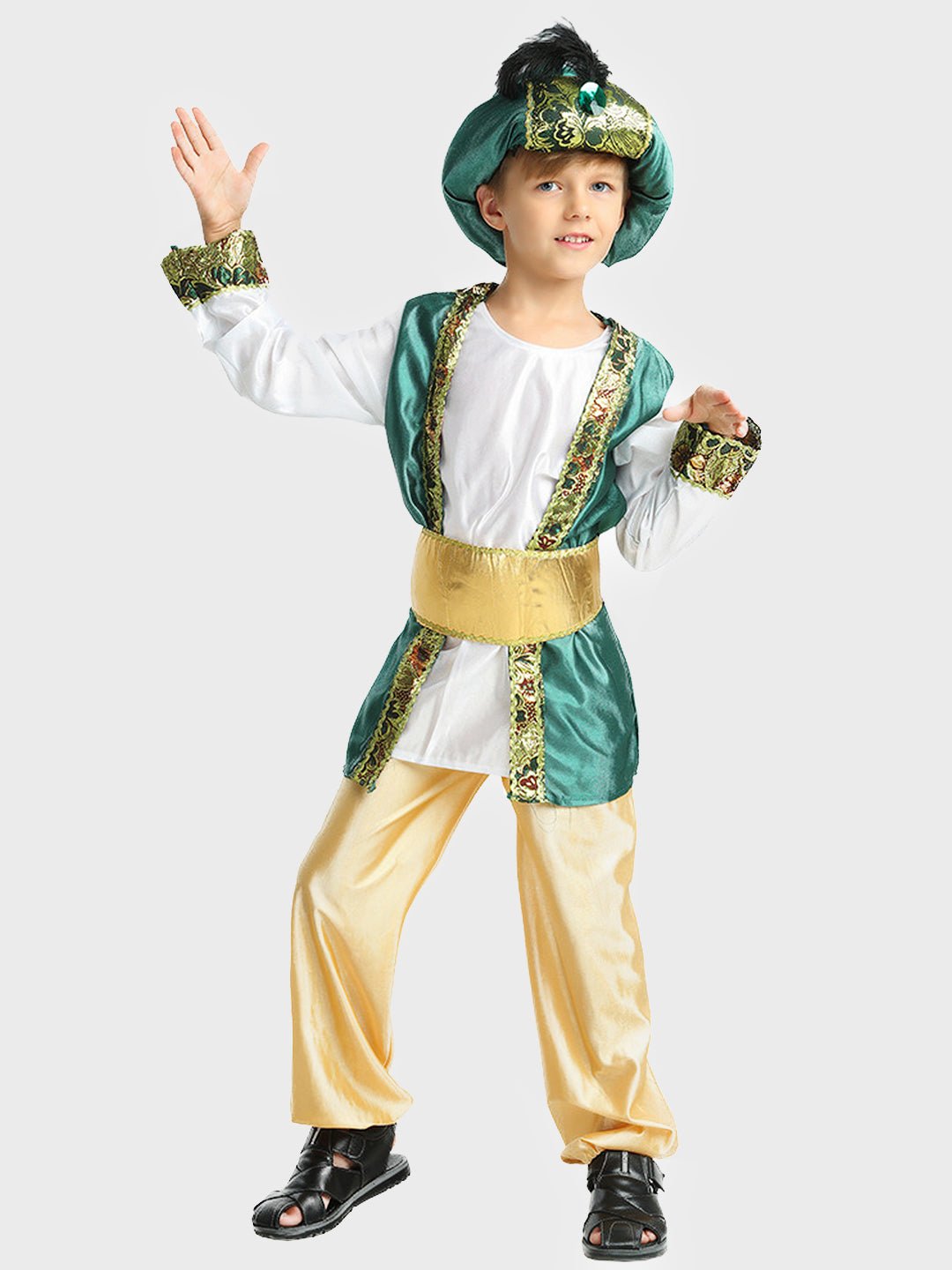 Little Surprise Box, Baby Aladdin, Kids Halloween Costume Fancy Dress Up - LSB - HWC - BABYALADDIN - 7 - 9Y