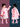 Little Surprise Box, Baby Pink Dino Park Raincoat for Kids and Toddlers - LSB - RC - BABYPNKDINO - M