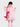 Little Surprise Box, Baby Pink Dino Park Raincoat for Kids and Toddlers - LSB - RC - BABYPNKDINO - M