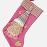 Little Surprise Box, Beard Gnome Christmas Stocking for Gifts and Christmas Décor - 16 inches - LSB - CMS - PINKBEARD - STKG