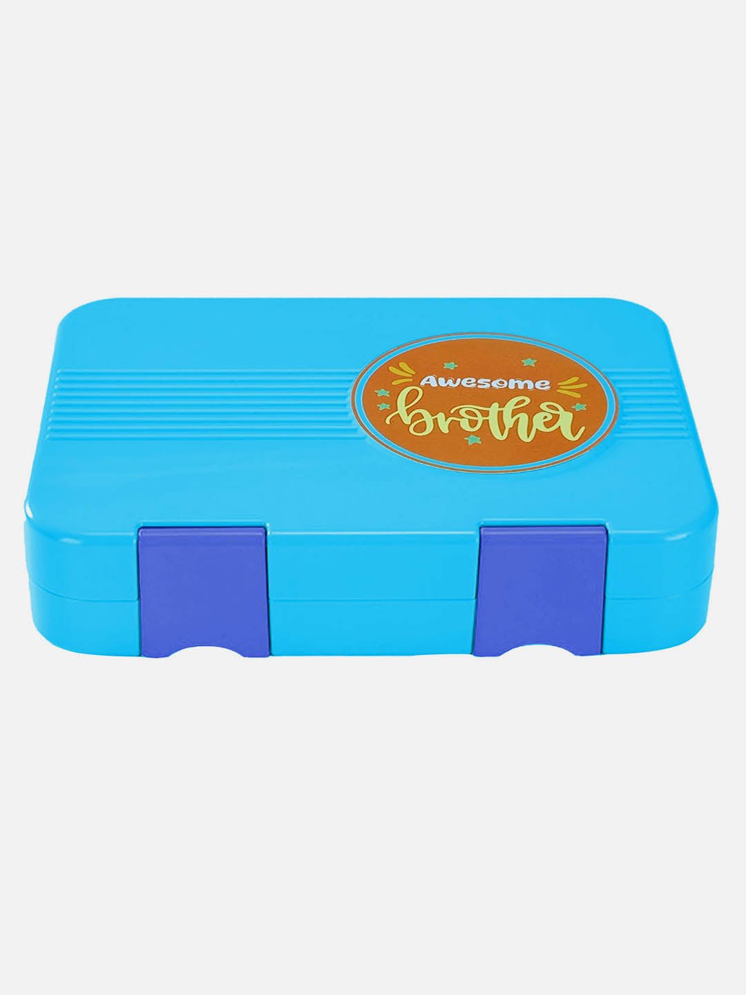 Little Surprise Box Bento Lunch Tiffin Box Rakhi Gift for Brother - LSB - LB - BLUBENTOBRO