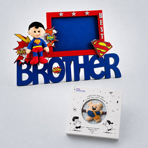 Little Surprise Box Best Brother Table Photo Frame, Gift for Brother - Home Decor