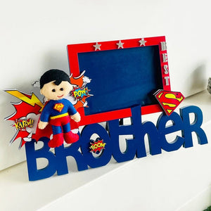 Little Surprise Box Best Brother Table Photo Frame, Gift for Brother - Home Decor