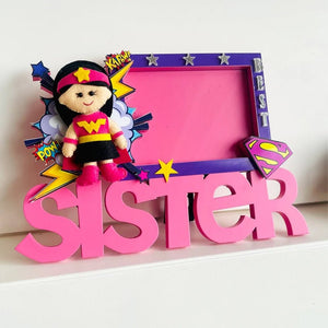 Little Surprise Box Best Sister Table Photo Frame, Gift for Sister - Home Decor