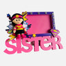 Little Surprise Box Best Sister Table Photo Frame, Gift for Sister - LSB - WDPF - Sis