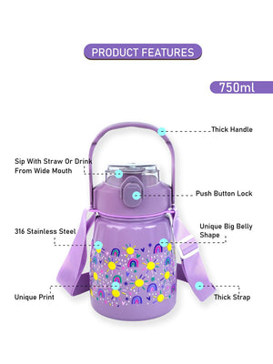 Little Surprise Box, Big Belly Bottle, 900ml - LSB - WB - PUR - SUNSHNE - BELY