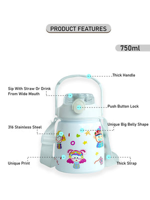 Little Surprise Box, Big Belly Bottle, 900ml - LSB - WB - CLOWN - BELY