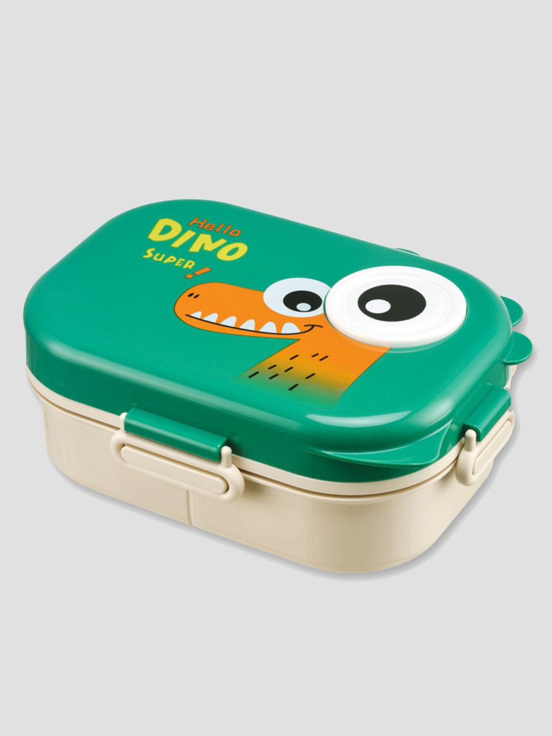 Little Surprise Box, Big Eye Dino 2 decker Lunch Box for Kids - LSB - LB - GRNEYEDINO
