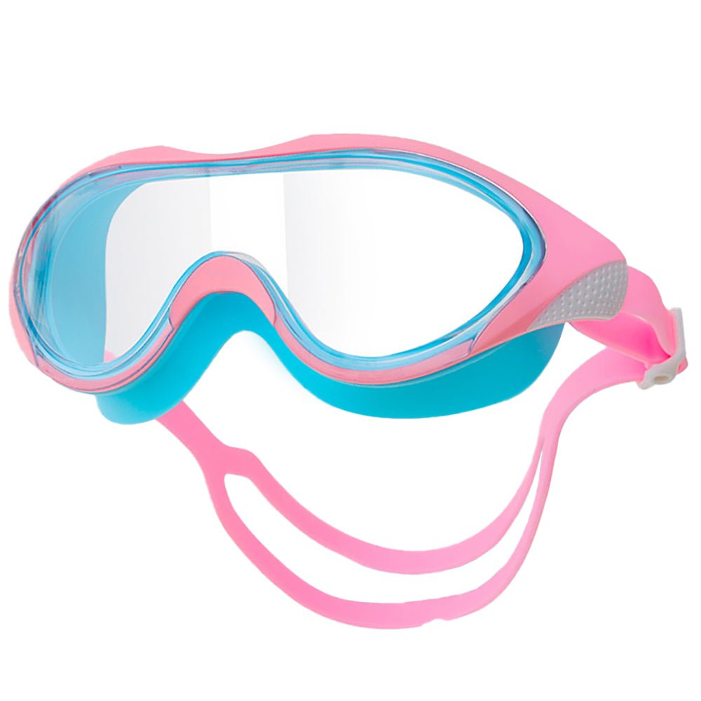 Little Surprise Box Big Frame UV protected anti-fog unisex swimming goggles for Kids - LSB-SG-Bluepinkbiggogle