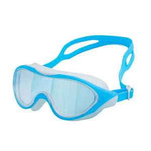 Little Surprise Box Big Frame UV protected anti-fog unisex swimming goggles for Kids - LSB-SG-Bluebiggogle
