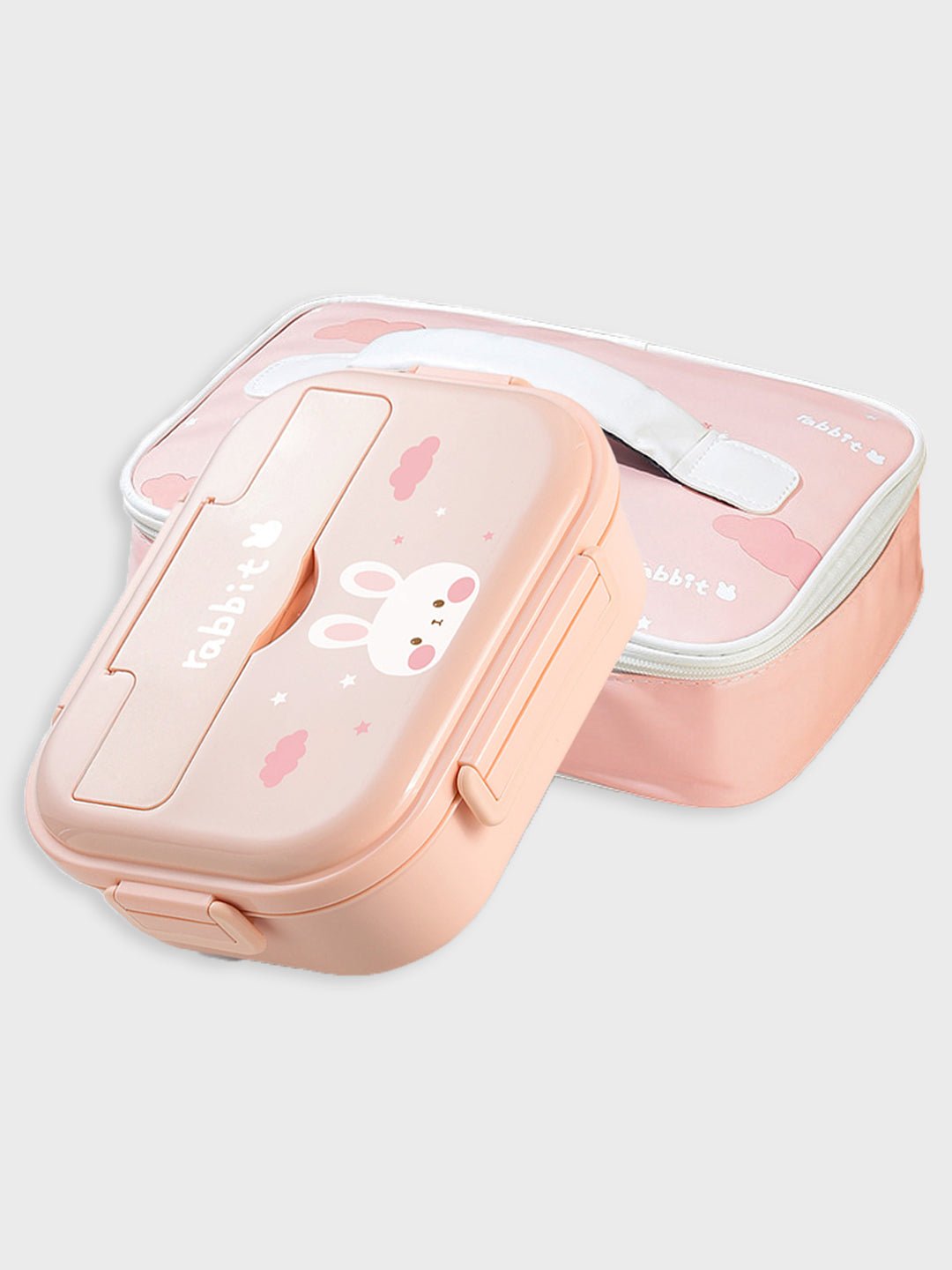 Little Surprise Box, Big Size Stainless Steel Lunch Box with Lunch Bag & free Dip Box - LSB - LB - CLOUDBUNY - LBAG