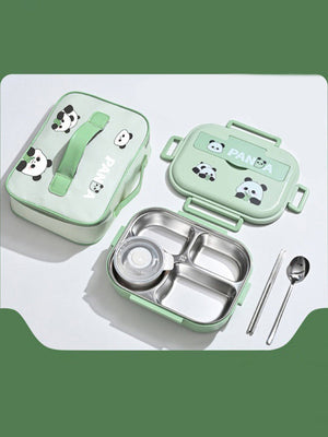 Little Surprise Box, Big Size Stainless Steel Lunch Box with Lunch Bag & free Dip Box - LSB - LB - 4PANDA - LBAG