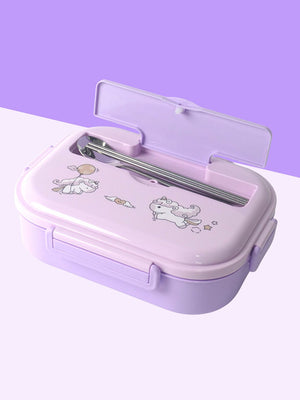 Little Surprise Box, Big Size Stainless Steel Lunch Box with Lunch Bag & free Dip Box - LSB - LB - RNBWHORSE - LBAG