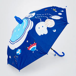 Little Surprise Box Biker Astronaut Kids Umbrella | The Mom Store - Monsoon Wear