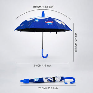 Little Surprise Box Biker Astronaut Kids Umbrella | The Mom Store - Monsoon Wear