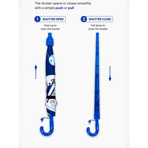 Little Surprise Box Biker Astronaut Kids Umbrella | The Mom Store - Monsoon Wear