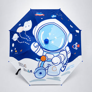 Little Surprise Box Biker Astronaut Kids Umbrella | The Mom Store - Monsoon Wear