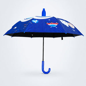 Little Surprise Box Biker Astronaut Kids Umbrella | The Mom Store - Monsoon Wear