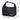 Little Surprise Box Black Adjustable Buckle Hook Style Insulated Lunch Bag for Kids & Adults - Lunch Bag