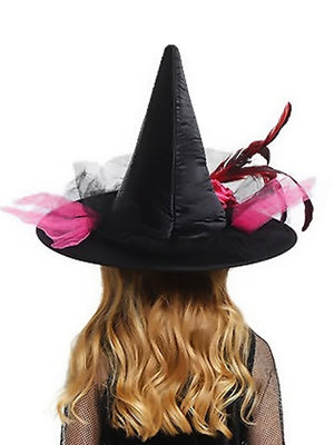 Little Surprise Box, Black and Pink Witch, Kids Halloween Costume Fancy Dress Up - LSB - HWC - BLKPNKWITCH - 7 - 8Y