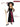 Little Surprise Box, Black and Pink Witch, Kids Halloween Costume Fancy Dress Up - LSB - HWC - BLKPNKWITCH - 7 - 8Y
