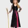 Little Surprise Box, Black and Pink Witch, Kids Halloween Costume Fancy Dress Up - LSB - HWC - BLKPNKWITCH - 7 - 8Y