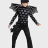 Little Surprise Box, Black Baby Dragon, Kids Halloween Costume Fancy Dress Up - LSB - HWC - BLCKDRAGON - 4 - 6Y