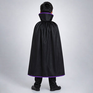 Little Surprise Box, Black & Blue Coat Vampire, Kids Halloween Costume Fancy Dress Up - l Halloween Costumes