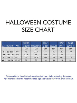 Little Surprise Box, Black Coat one eye Pirate , Kids Halloween Costume Fancy Dress Up - LSB - HWC - BLKCOATPIRATE - 4 - 6Y