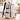 Little Surprise Box Black & Cream Checkered School Backpack with Bow & Heart Keychain for Kids & Teens - School Bag