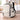 Little Surprise Box Black & Cream Checkered School Backpack with Bow & Heart Keychain for Kids & Teens - School Bag