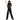 Little Surprise Box Black & Gold Dragon Ninja Halloween Costume for Kids - 7-9 Years Halloween