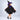 Little Surprise Box, Black & Purple Witch Poncho & Hat set,No Frock included, Kids Halloween Costume Fancy Dress Up - M Halloween Costumes
