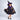 Little Surprise Box, Black & Purple Witch Poncho & Hat set,No Frock included, Kids Halloween Costume Fancy Dress Up - M Halloween Costumes