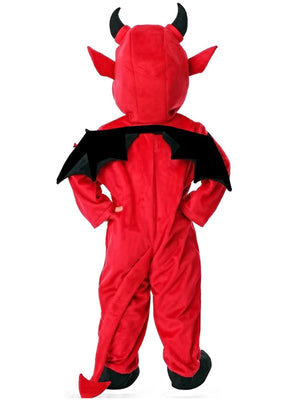 Little Surprise Box, Black Red Devil, Kids Halloween Costume Fancy Dress Up - LSB - HWC - BABYREDDEVIL - 7 - 9Y
