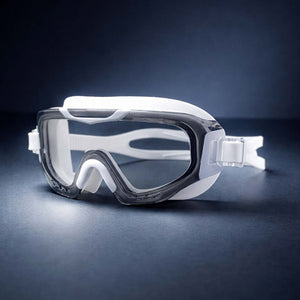 Little Surprise Box Black White Swim Goggles | The Mom Store - Swim Goggles