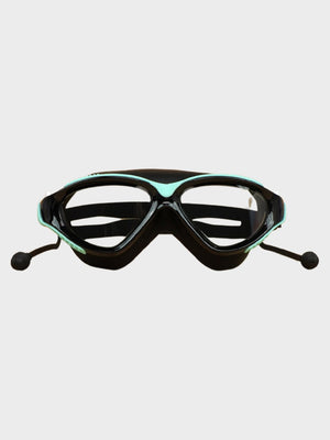 Little Surprise Box, Black with Mint Clip style Anti Fog UV Protection leakproof design Swim Goggles for Adults - Swim Goggles