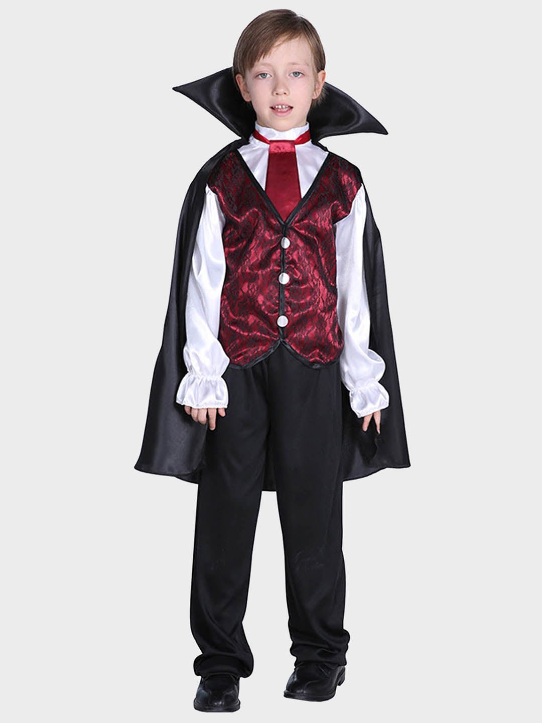 Little Surprise Box Bloodsuck Vampire Kids Halloween Costume - LSB - HWC - BOYVAMPIRE - 4 - 6Y