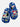 Little Surprise Box Blue all over Astronaut theme Slip on Clogs/Footwear for Toddlers & Kids - LSB - FW - BLUSPCEALLOVR - 24/25EU