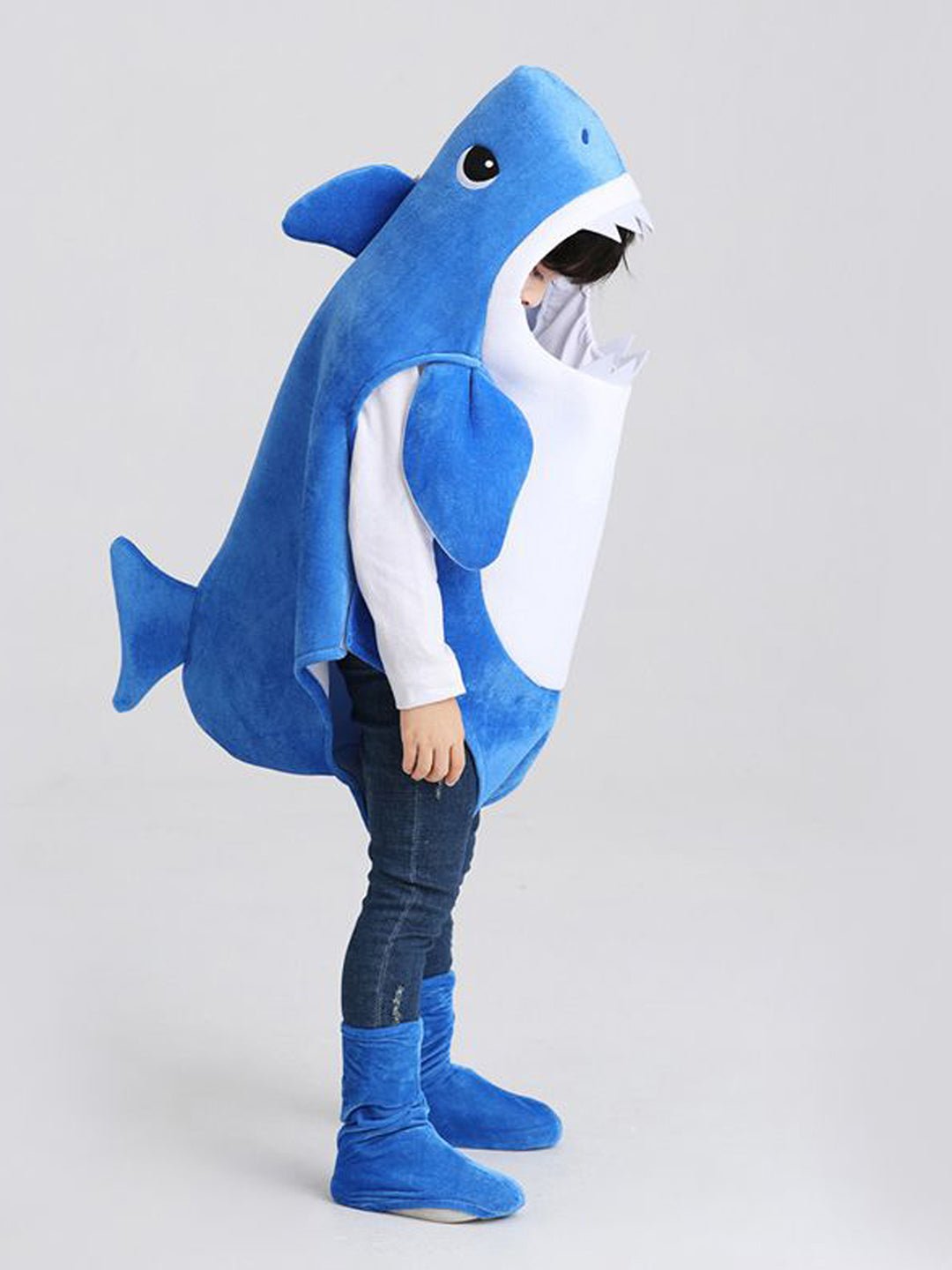 Little Surprise Box, Blue Baby Shark, Kids Halloween Costume Fancy Dress Up - LSB - HWC - BLUSHARK - 4 - 6Y